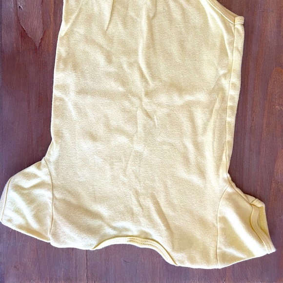AMERICAN APPAREL | Good Intentions Yellow Onesie - Picture 2 of 7